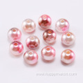 Highlight crafts using colored pearl beads diy